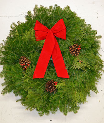 Balsam, Cedar, Pine Wreath Image