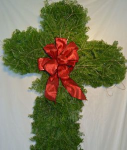 Christmas Cross Image